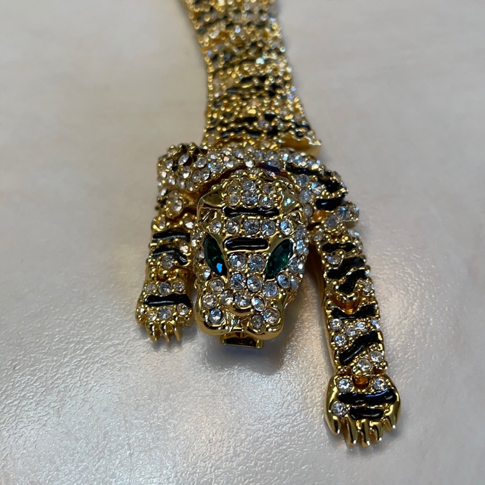 Tiger Gem bracelet NWOT Beautiful Piece of Art ! Vintage from the 90’s